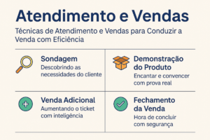 Atendimento e Vendas: Técnicas de Atendimento e Vendas para Conduzir a Venda com Eficiência